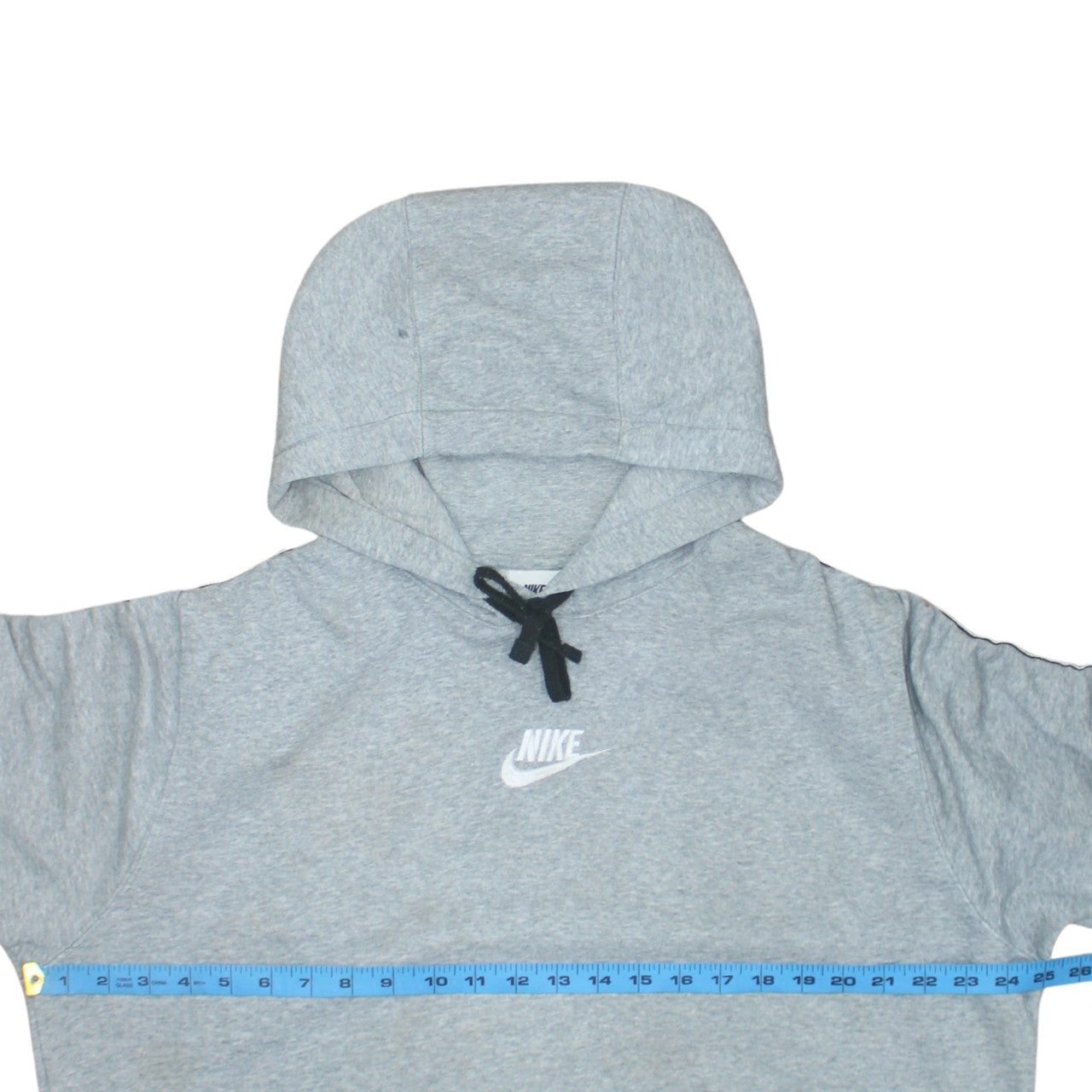 Womens UK Size L Nike Grey Pullover Hoodie
