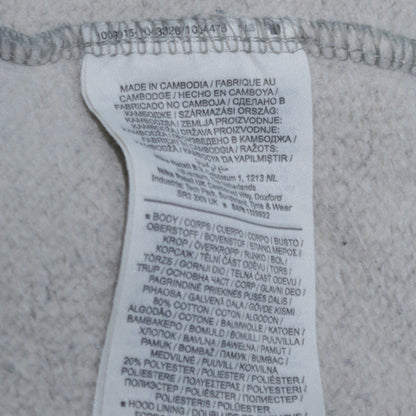Womens UK Size L Nike Grey Pullover Hoodie
