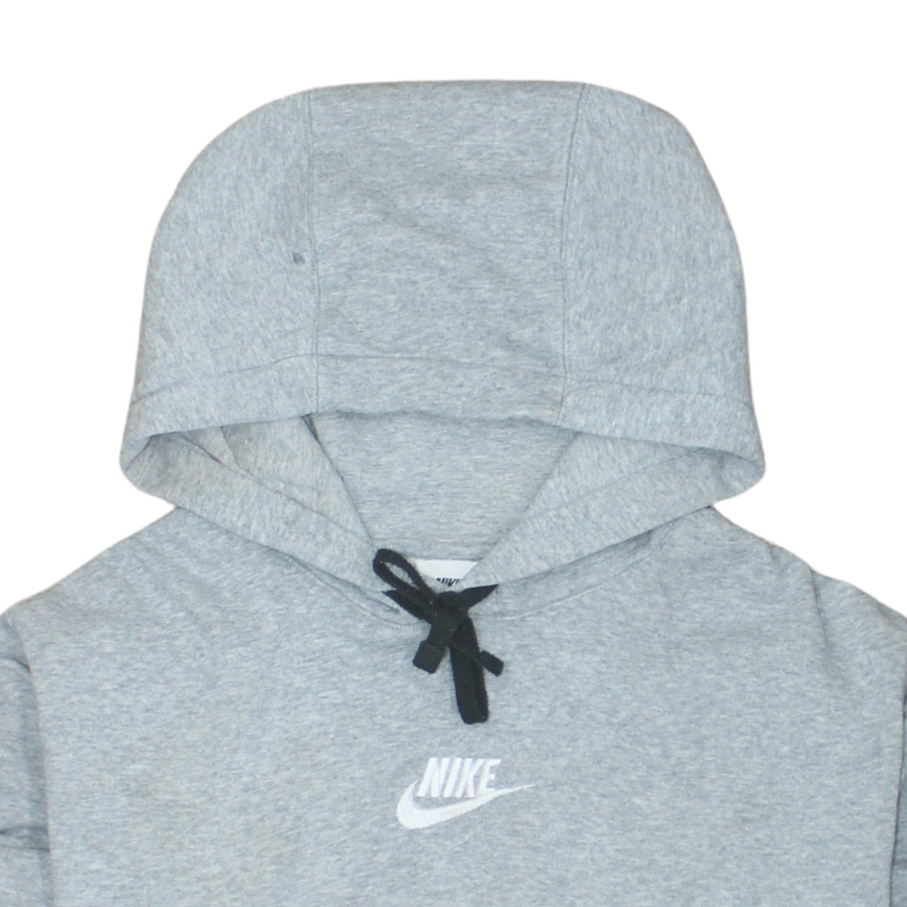 Womens UK Size L Nike Grey Pullover Hoodie