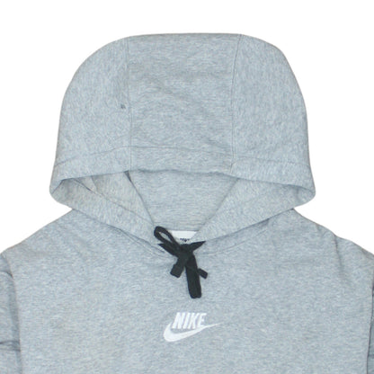 Womens UK Size L Nike Grey Pullover Hoodie