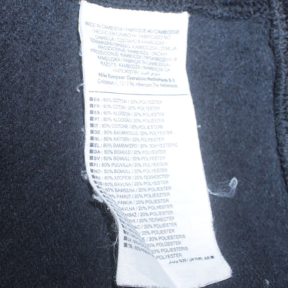 Nike Men's Black Medium Pullover Sweatshirt Crew Neck Fleece