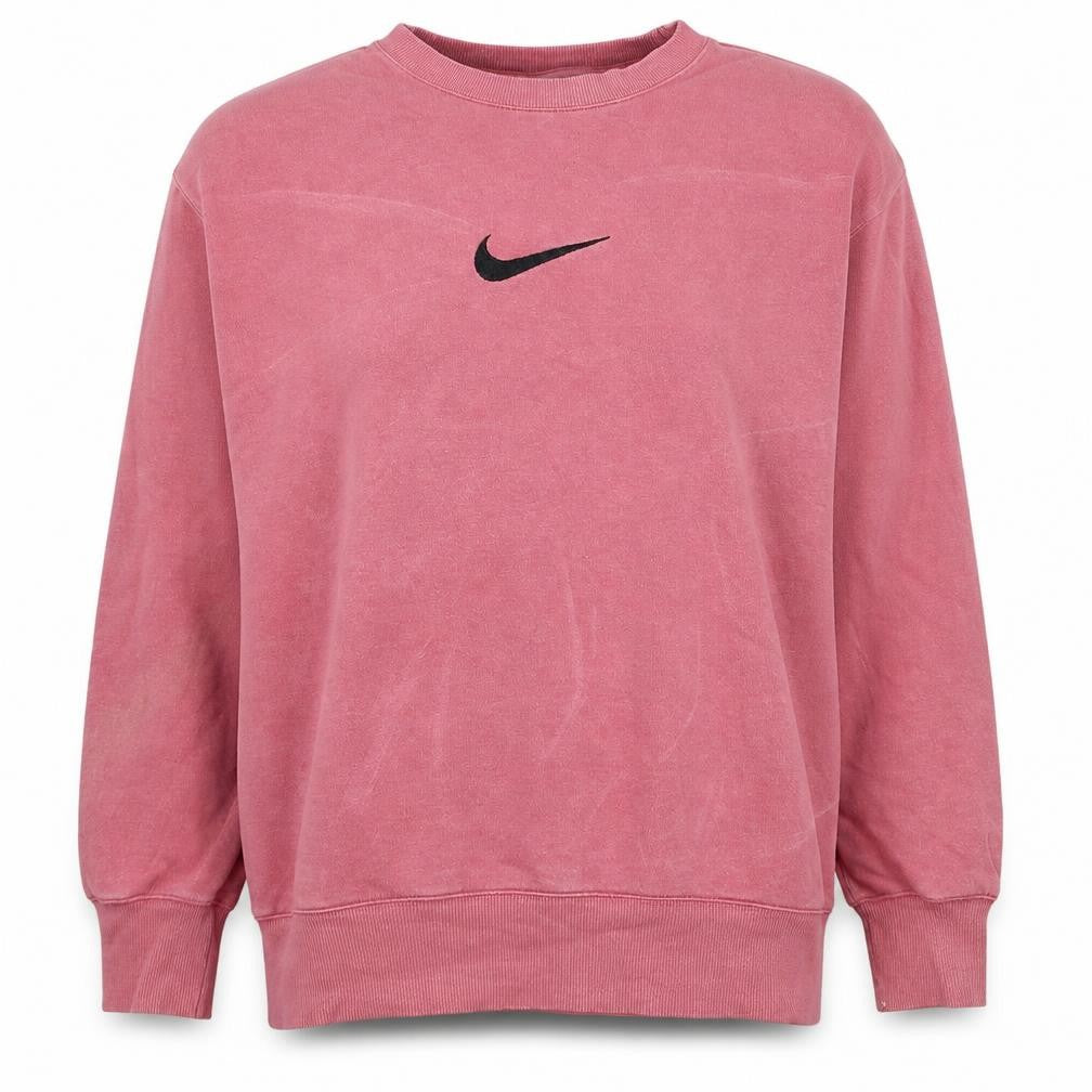 Womens UK Size M Nike Pink Pullover Sweatshirt