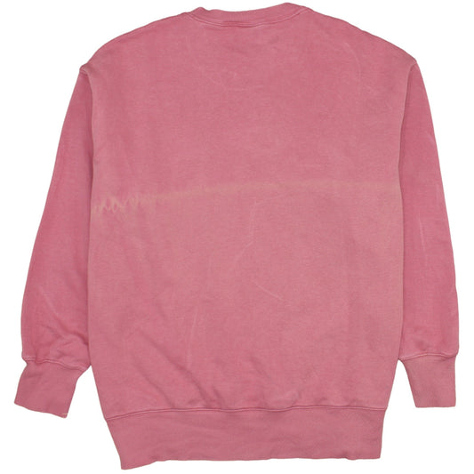 Womens UK Size M Nike Pink Pullover Sweatshirt