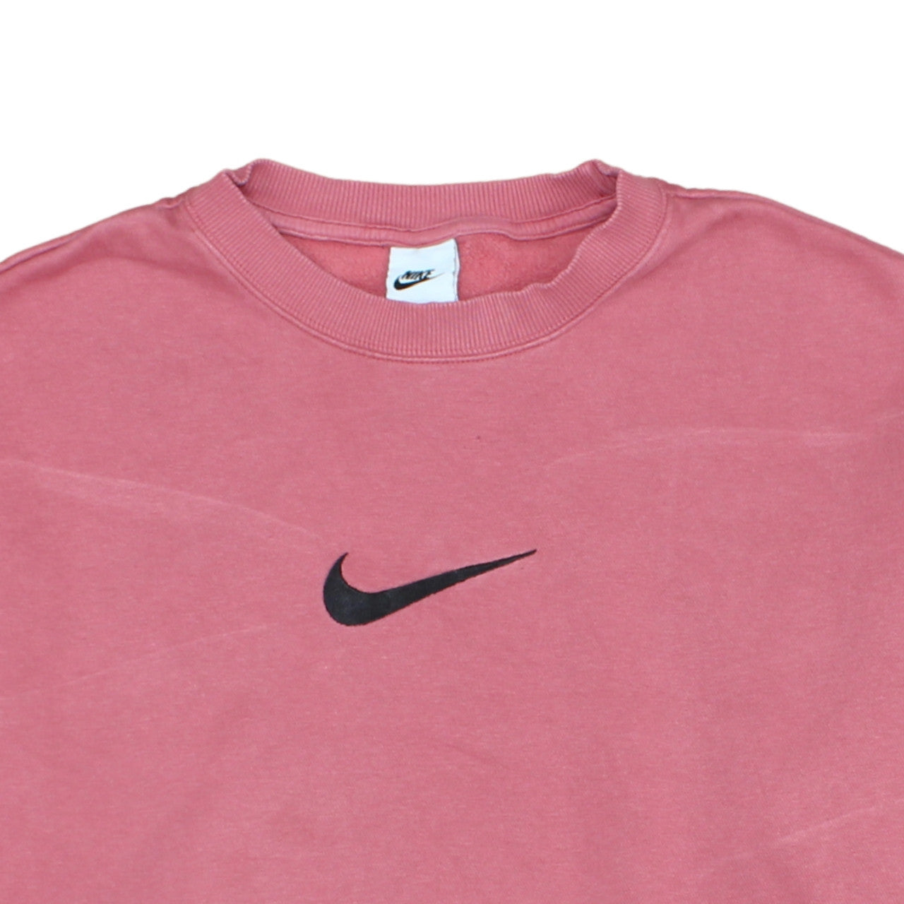 Womens UK Size M Nike Pink Pullover Sweatshirt