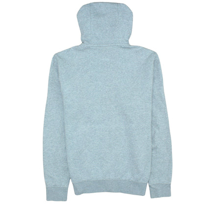 Nike Women’s Grey Pullover Hoodie Small Logo Graphic Sweatshirt