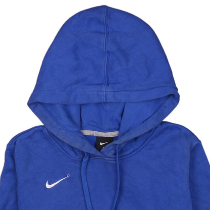 Womens UK Size M Nike Blue Pullover Hoodie