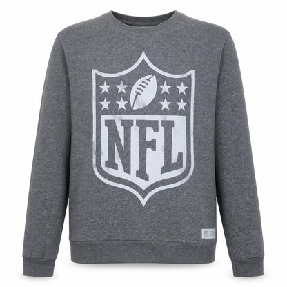 Mens UK Size L Team Apparel Grey Pullover Sweatshirt