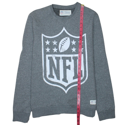 Mens UK Size L Team Apparel Grey Pullover Sweatshirt