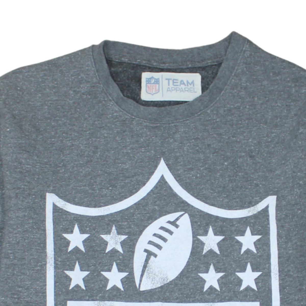 Mens UK Size L Team Apparel Grey Pullover Sweatshirt