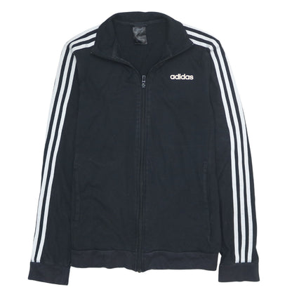 Mens UK Size S adidas Black Full Zip Sweatshirt