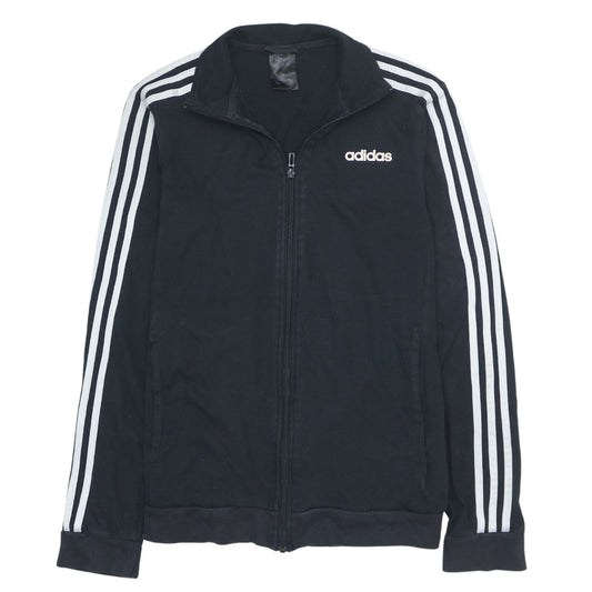 Mens UK Size S adidas Black Full Zip Sweatshirt