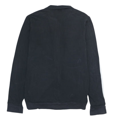 Mens UK Size S adidas Black Full Zip Sweatshirt