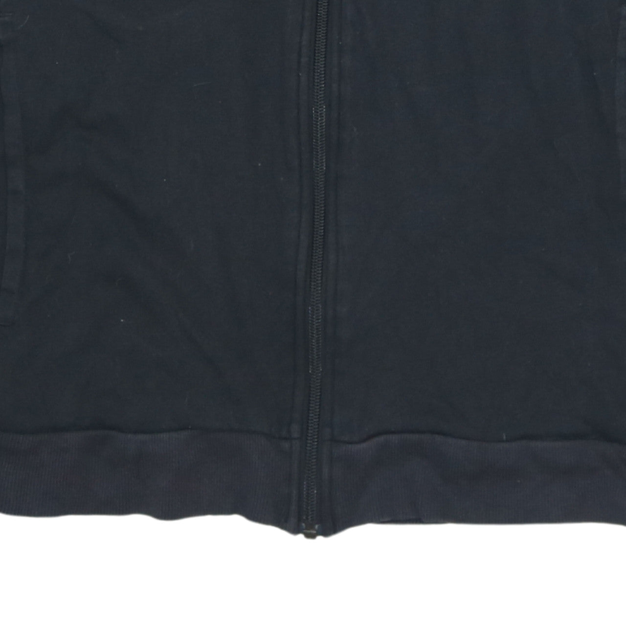 Mens UK Size S adidas Black Full Zip Sweatshirt