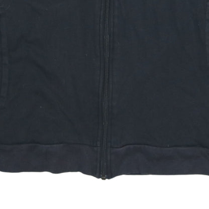 Mens UK Size S adidas Black Full Zip Sweatshirt