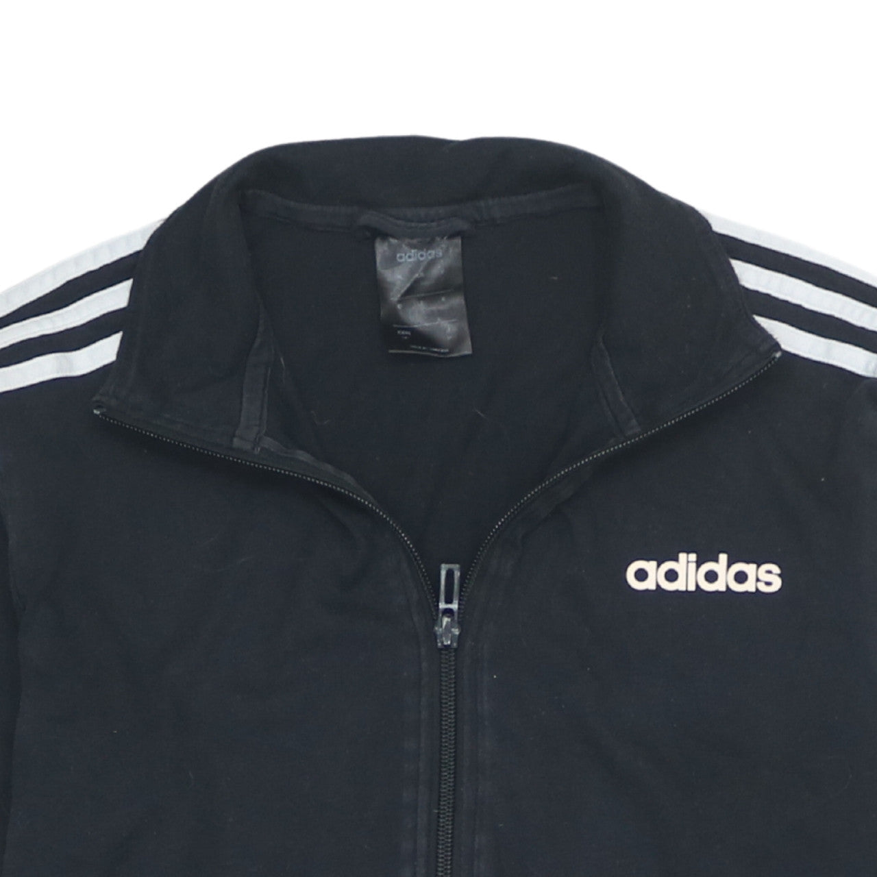 Mens UK Size S adidas Black Full Zip Sweatshirt
