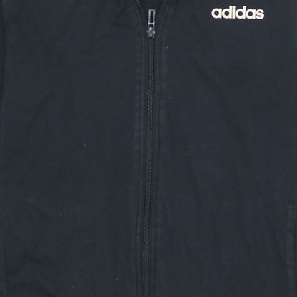 Mens UK Size S adidas Black Full Zip Sweatshirt