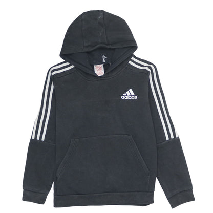 Boys UK Size 11-12 Years adidas Black Pullover Hoodie