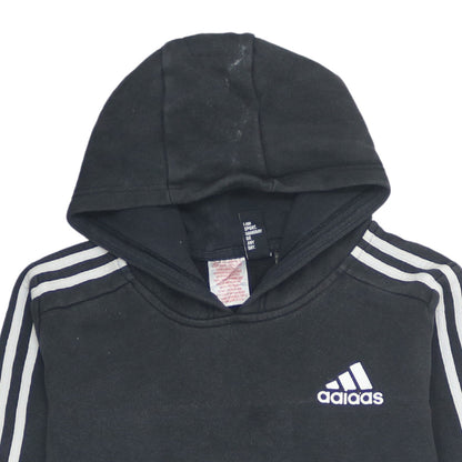 Boys UK Size 11-12 Years adidas Black Pullover Hoodie