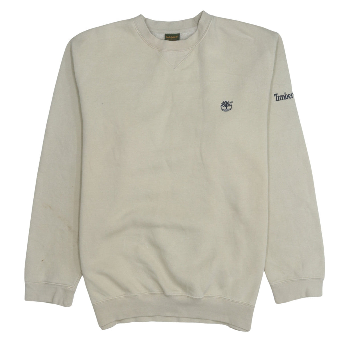 Mens UK Size S Timberland Beige Pullover Sweatshirt