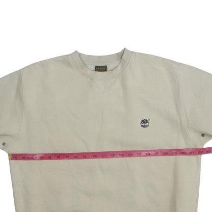 Mens UK Size S Timberland Beige Pullover Sweatshirt