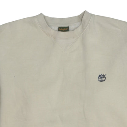 Mens UK Size S Timberland Beige Pullover Sweatshirt