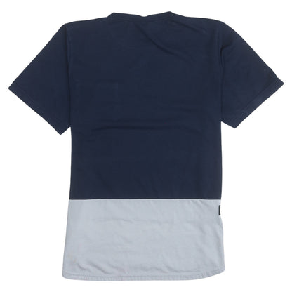 Nike SB Dri-Fit Men's Blue Colourblock Cotton T-Shirt Size L