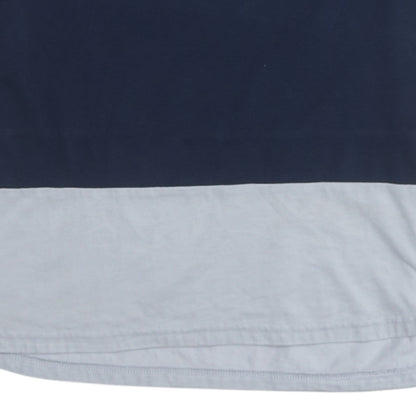 Nike SB Dri-Fit Men's Blue Colourblock Cotton T-Shirt Size L