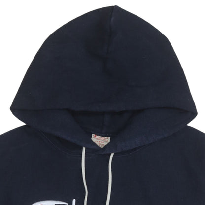 Mens UK Size L Champion Blue Pullover Hoodie