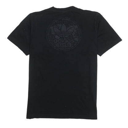 Adidas Men's Black Trefoil Crew Neck Short Sleeve T-Shirt Size M