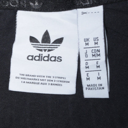 Adidas Men's Black Trefoil Crew Neck Short Sleeve T-Shirt Size M
