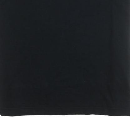 Adidas Men's Black Trefoil Crew Neck Short Sleeve T-Shirt Size M