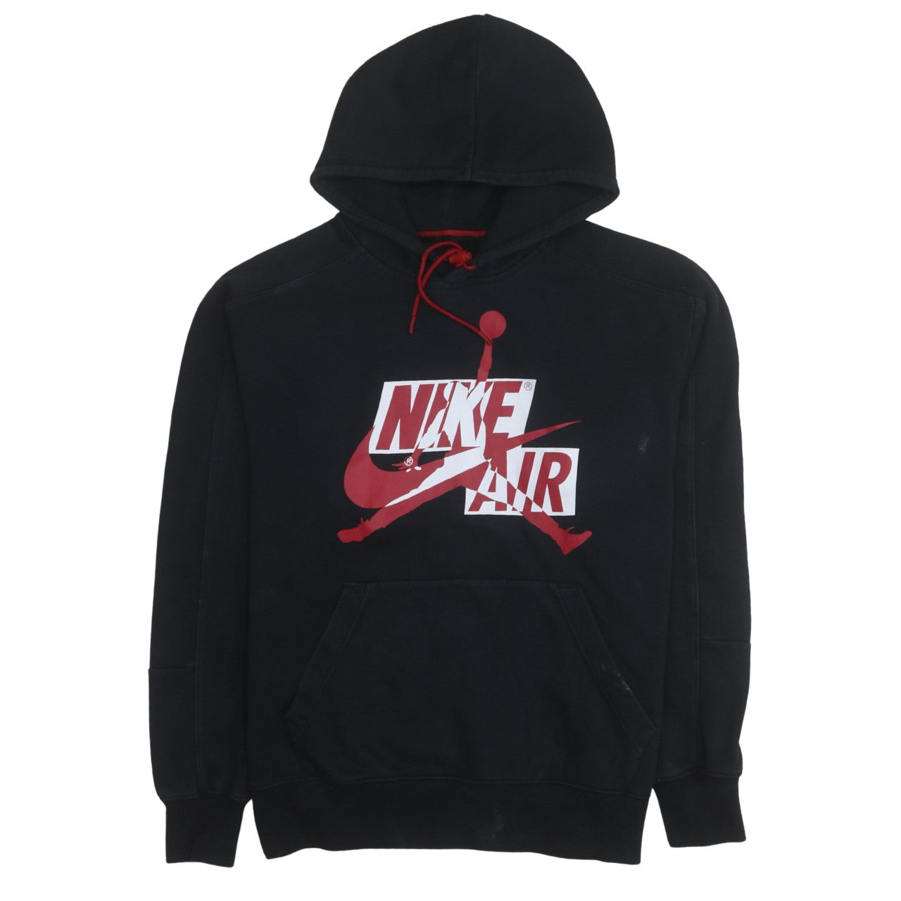 Mens UK Size M Jordan Black Pullover Hoodie