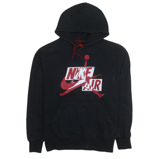 Mens UK Size M Jordan Black Pullover Hoodie