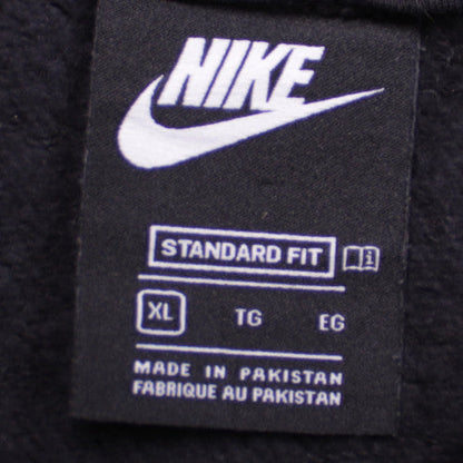 Womens UK Size XL Nike Black Pullover Hoodie