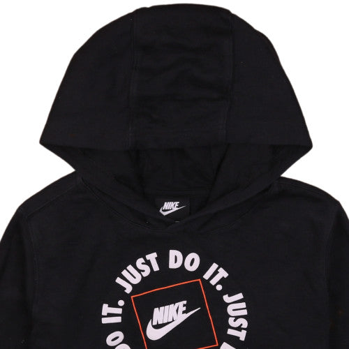 Womens UK Size XL Nike Black Pullover Hoodie