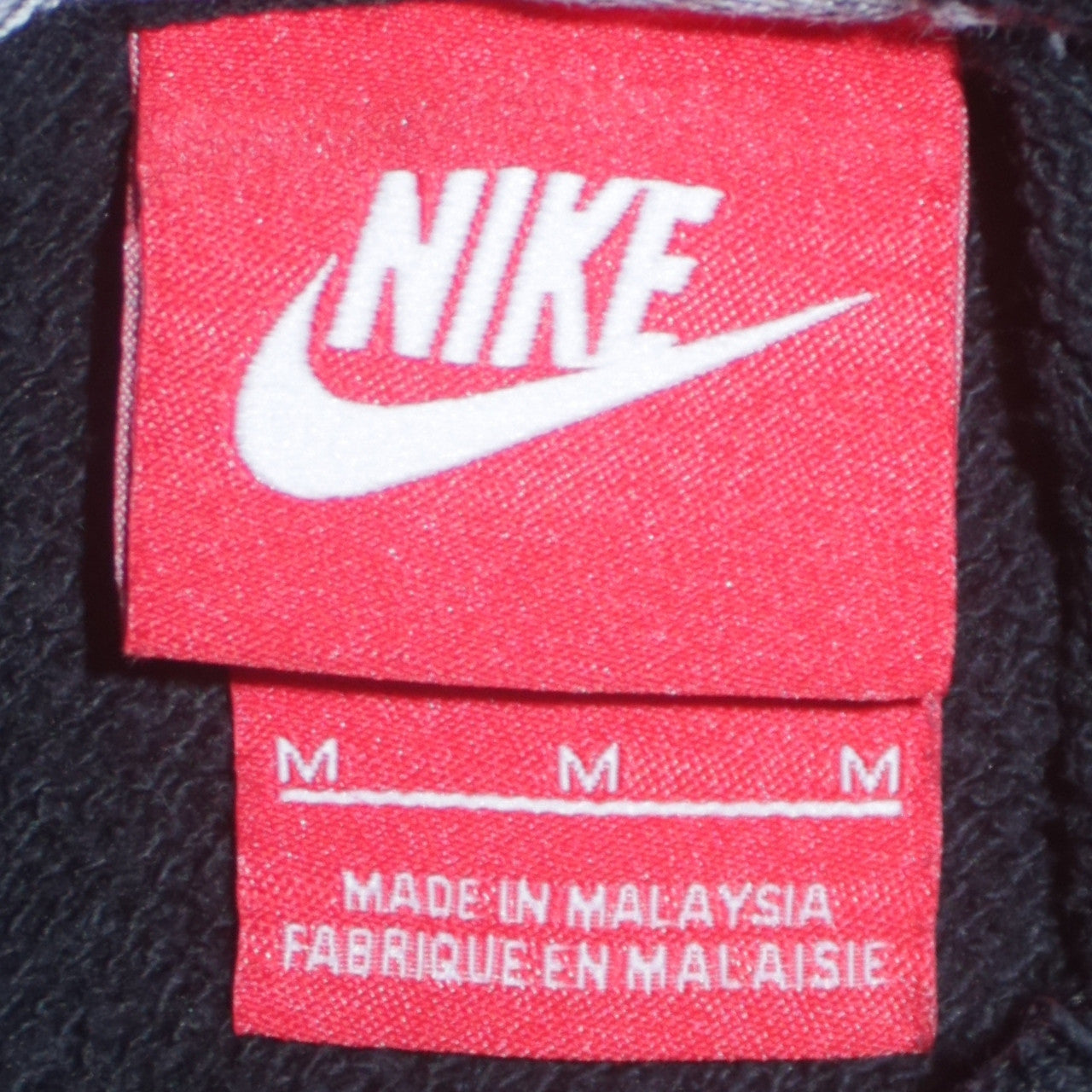 Womens UK Size M Nike Black Pullover Hoodie