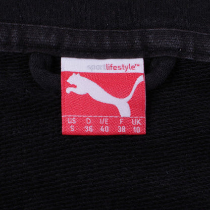 Puma Women Black Full Zip Hoodie Size 10