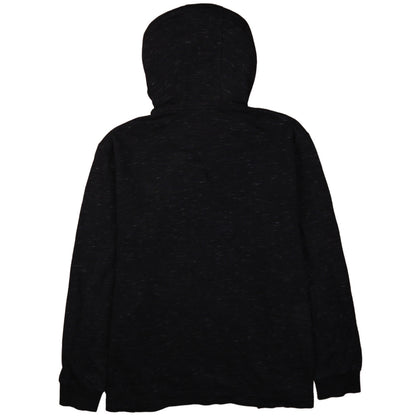 Adidas Womens Black XL Pullover Hoodie with Logo and Drawstring