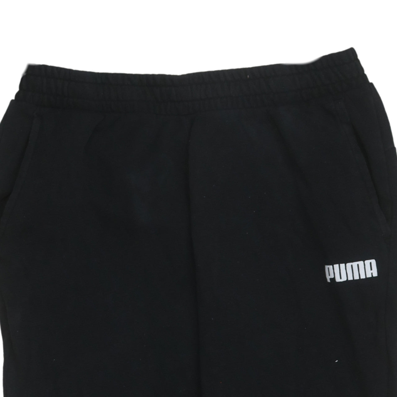 Mens UK Size XL PUMA Regular Fit Jogger Black Trousers