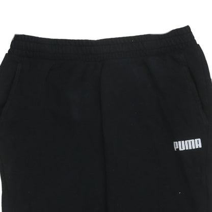 Mens UK Size XL PUMA Regular Fit Jogger Black Trousers