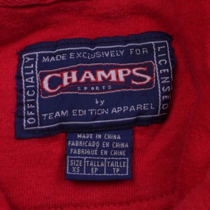 Mens UK Size XS Champs Sports Black Pullover Hoodie