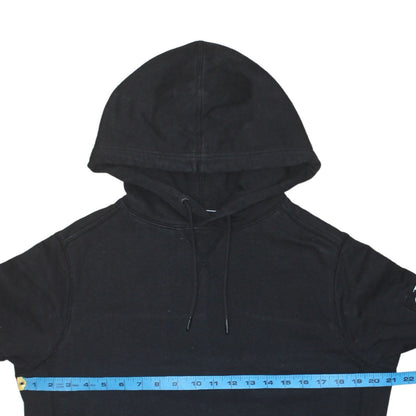 Calvin Klein Jeans Men's Black Pullover Hoodie Size M Logo Cotton