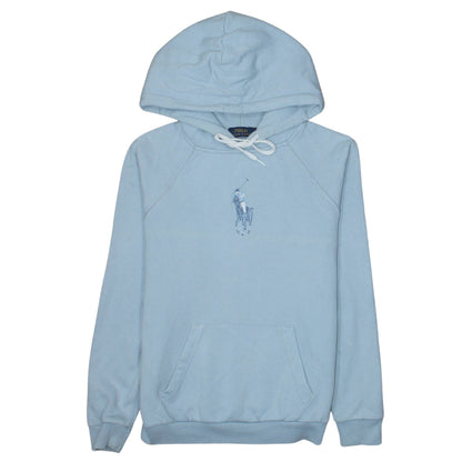Womens UK Size XS Ralph Lauren Blue Pullover Hoodie