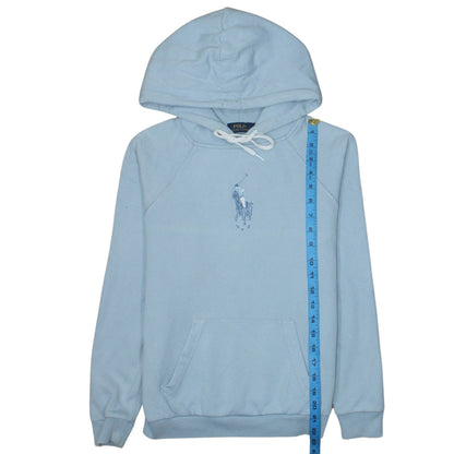 Womens UK Size XS Ralph Lauren Blue Pullover Hoodie