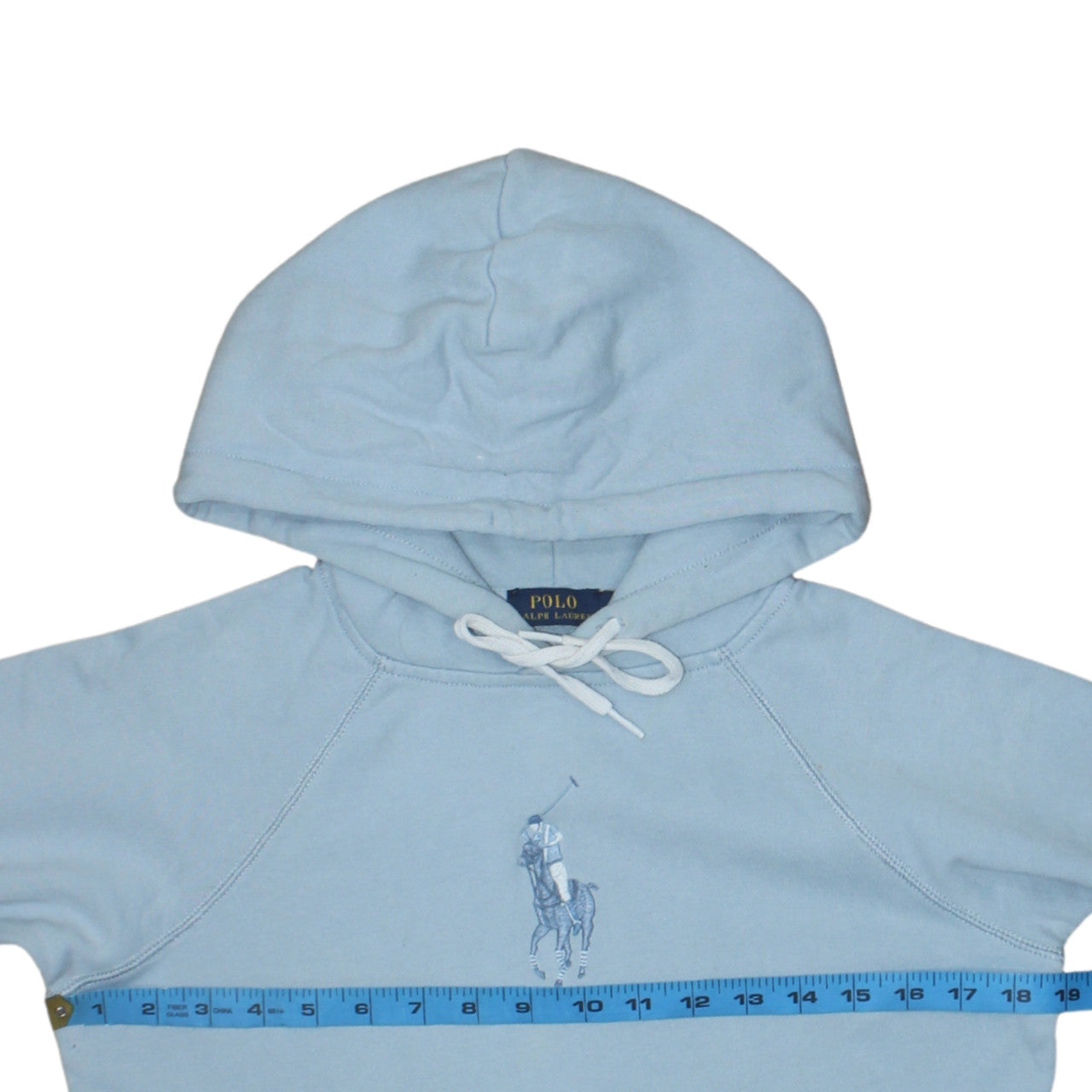Womens UK Size XS Ralph Lauren Blue Pullover Hoodie