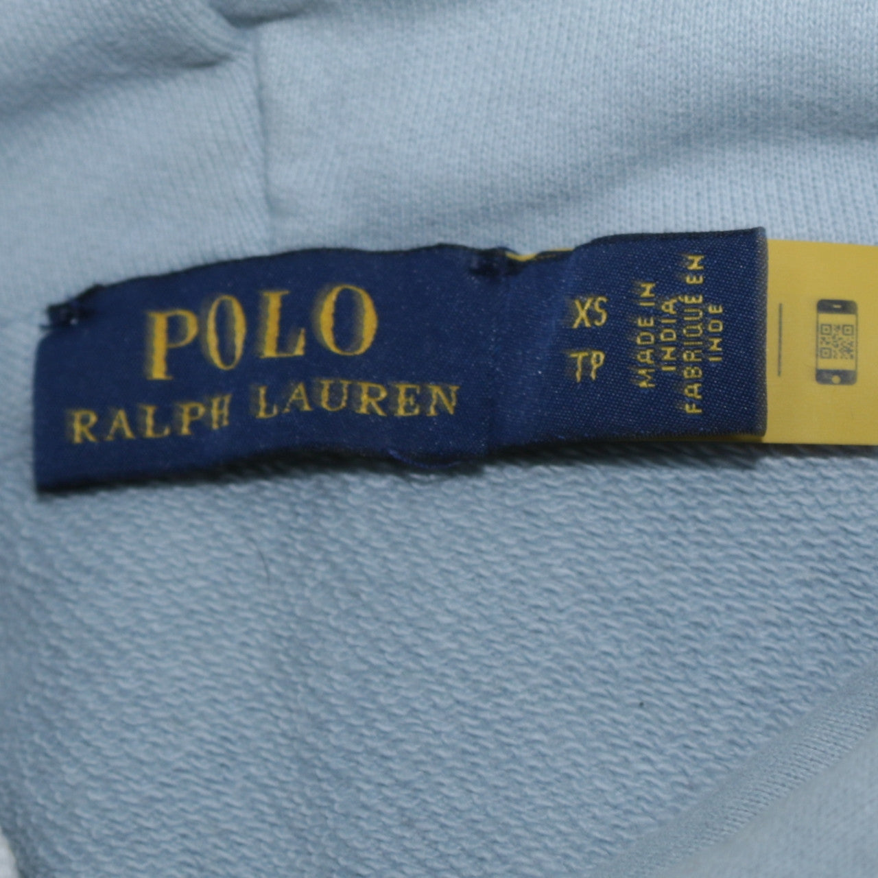 Womens UK Size XS Ralph Lauren Blue Pullover Hoodie
