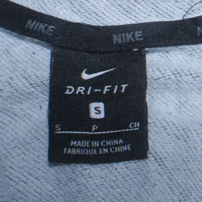 Nike Men's Grey Dri-FIT Full Zip Hoodie Size S