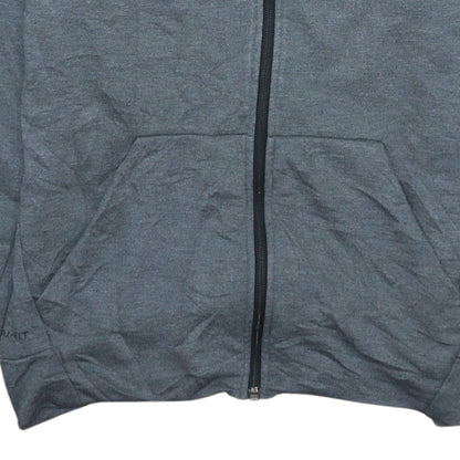 Nike Men's Grey Dri-FIT Full Zip Hoodie Size S