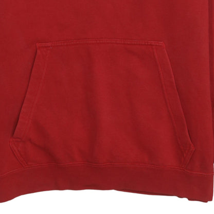 Nike Men's Red Pullover Hoodie Size M Fleece Sportswear