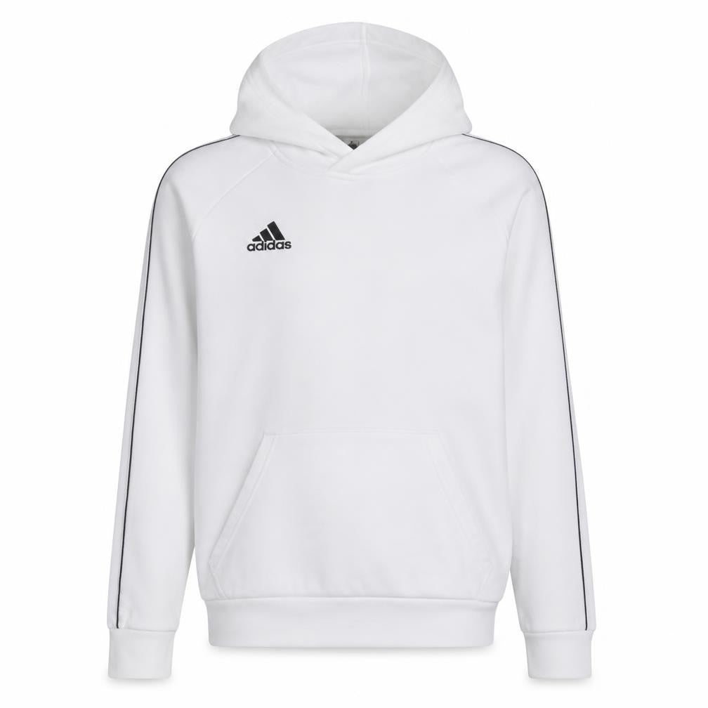 Mens UK Size S adidas White Pullover Hoodie